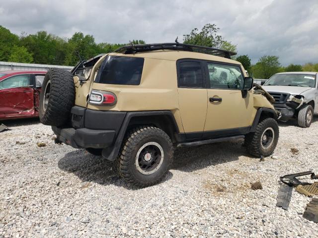 JTEBU4BF4AK075971 - 2010 TOYOTA FJ CRUISER TAN photo 3