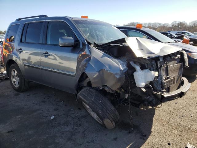 5FNYF48529B009855 - 2009 HONDA PILOT EXL GRAY photo 4