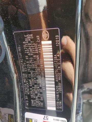 4T1G11BK8RU128102 - 2024 TOYOTA CAMRY SE NIGHT SHADE BLACK photo 12