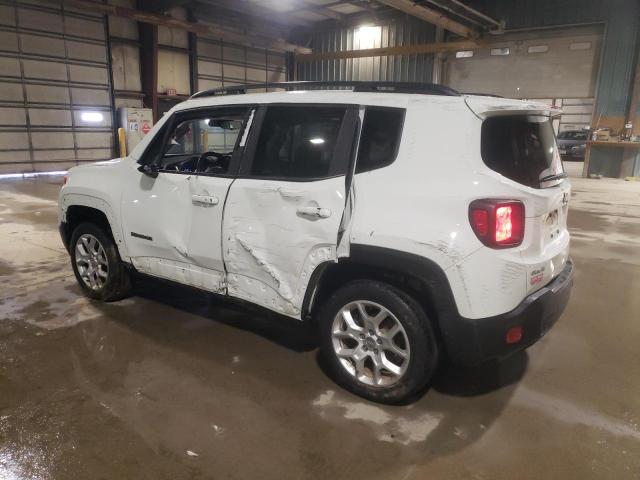 ZACCJBBB9HPG54375 - 2017 JEEP RENEGADE LATITUDE WHITE photo 2