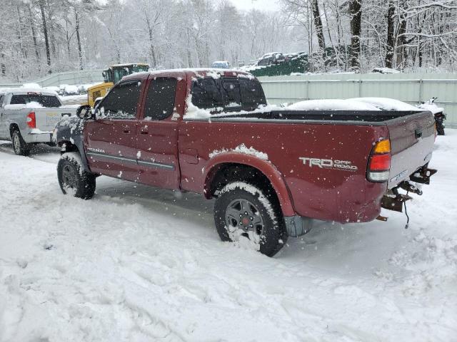 5TBBT44174S441324 - 2004 TOYOTA TUNDRA ACCESS CAB SR5 BURGUNDY photo 2