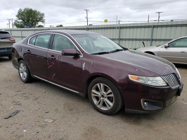 1LNHL9DR6BG606643 - 2011 LINCOLN MKS MAROON photo 4