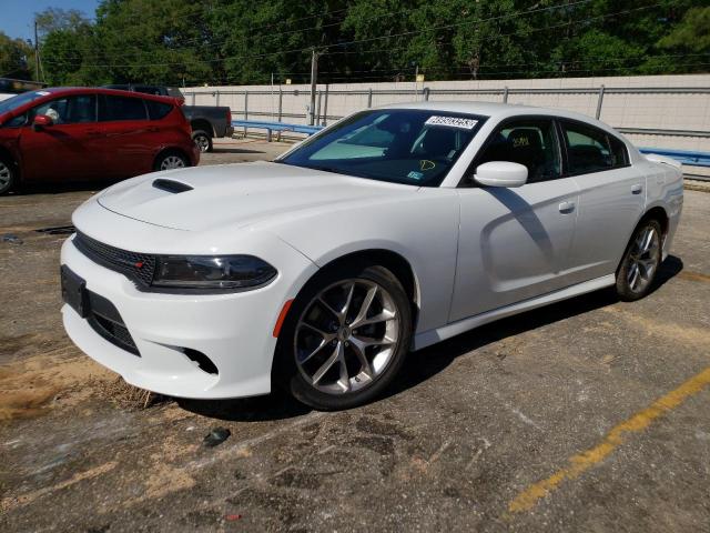 2C3CDXHG4NH118927 - 2022 DODGE CHARGER GT WHITE photo 1