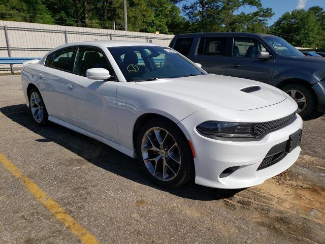 2C3CDXHG4NH118927 - 2022 DODGE CHARGER GT WHITE photo 4