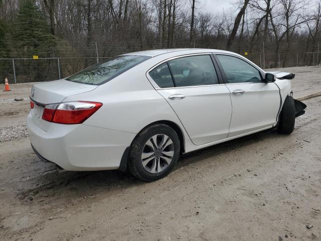 1HGCR2F36FA000136 - 2015 HONDA ACCORD LX WHITE photo 3