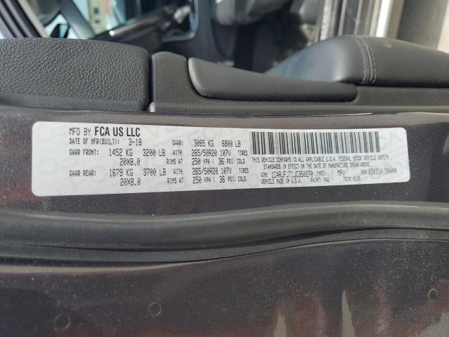 1C4RJFJT1JC350270 - 2018 JEEP GRAND CHER SUMMIT 灰色 照片 12