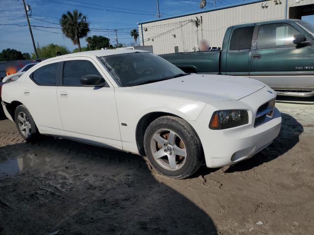 2B3KA33V19H626942 - 2009 DODGE CHARGER SXT WHITE photo 4