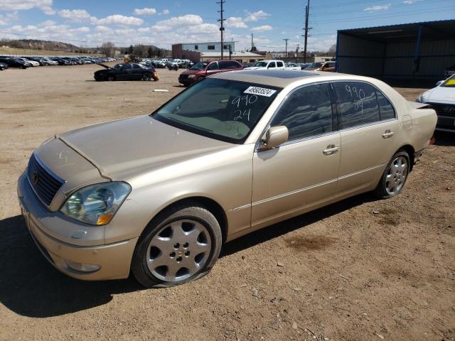 JTHBN30F010047089 - 2001 LEXUS LS 430 GOLD photo 1