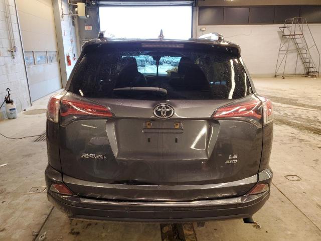 JTMBFREV5JJ733821 - 2018 TOYOTA RAV4 LE GRAY photo 6