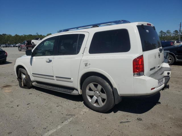 5N1BA0ND4BN608803 - 2011 NISSAN ARMADA SV WHITE photo 2