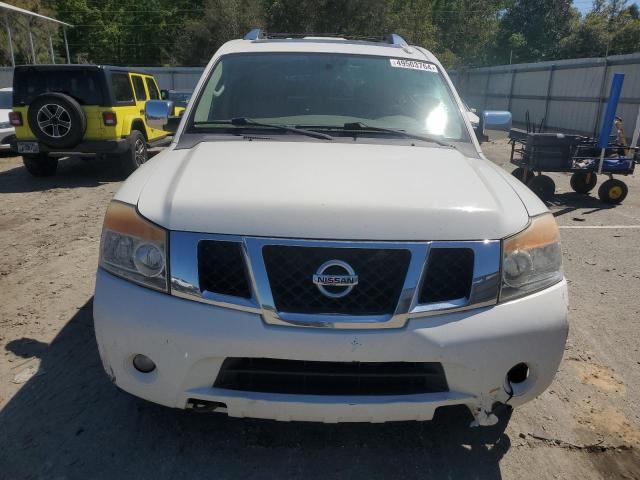 5N1BA0ND4BN608803 - 2011 NISSAN ARMADA SV WHITE photo 5