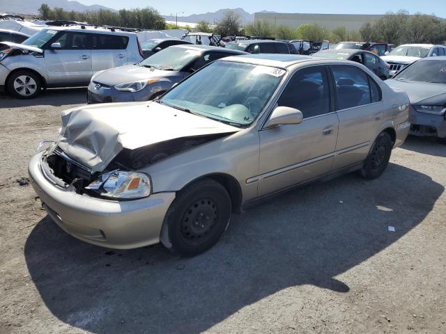 2HGEJ8649YH524672 - 2000 HONDA CIVIC EX GOLD photo 1