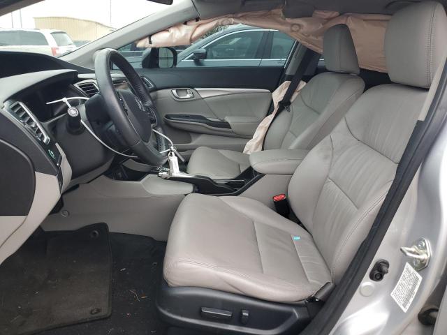19XFB2F93EE265547 - 2014 HONDA CIVIC EXL Gümüş foto 7