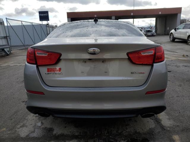 5XXGN4A75EG286047 - 2014 KIA OPTIMA EX SILVER photo 6