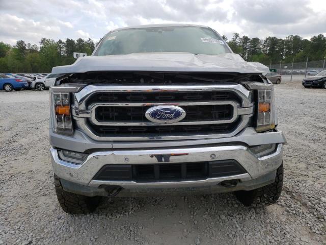 1FTFW1E88NFA61212 - 2022 FORD F150 SUPERCREW SILVER photo 5