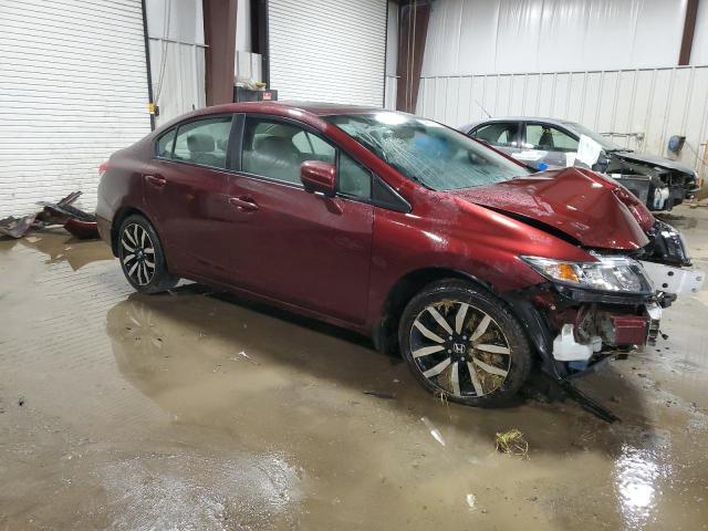 19XFB2F90EE250472 - 2014 HONDA CIVIC EXL ბურგუნდია ფოტო 4