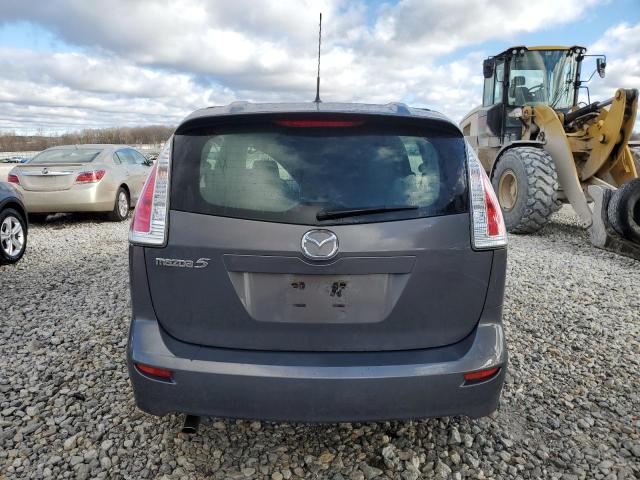 JM1CR2W36A0362612 - 2010 MAZDA 5 GRAY photo 6