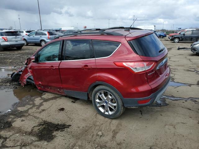 1FMCU0HX1DUC33902 - 2013 FORD ESCAPE SEL MAROON photo 2