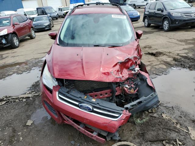 1FMCU0HX1DUC33902 - 2013 FORD ESCAPE SEL MAROON photo 5