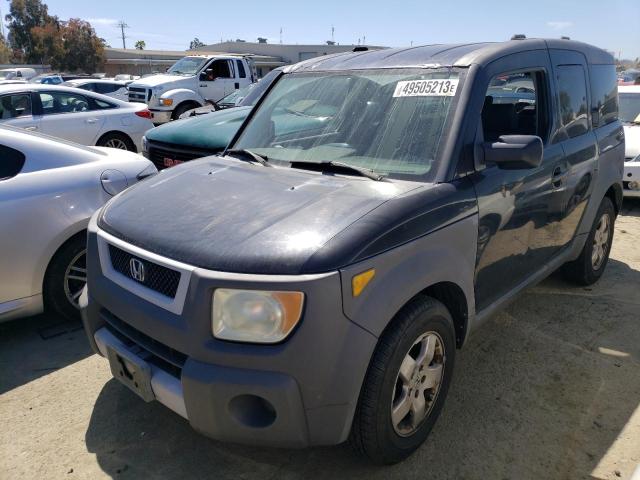 5J6YH28514L030405 - 2004 HONDA ELEMENT EX BLACK photo 1