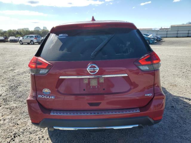 JN8AT2MV5HW276104 - 2017 NISSAN ROGUE S RED photo 6