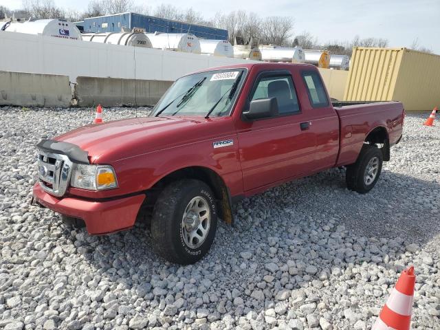 1FTKR1ED6BPA87414 - 2011 FORD RANGER SUPER CAB RED photo 1