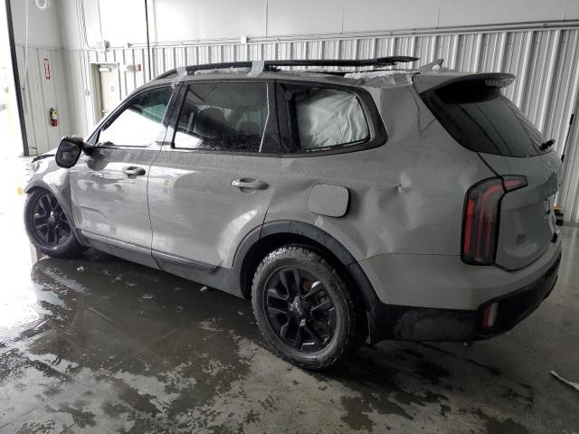 5XYP5DGC0RG464260 - 2024 KIA TELLURIDE SX GRAY photo 2