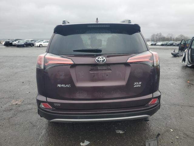 2T3RFREV6JW778637 - 2018 TOYOTA RAV4 ADVENTURE PURPLE photo 6