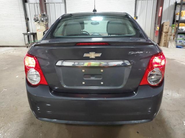 1G1JC5SG9G4108907 - 2016 CHEVROLET SONIC LT GRAY photo 6