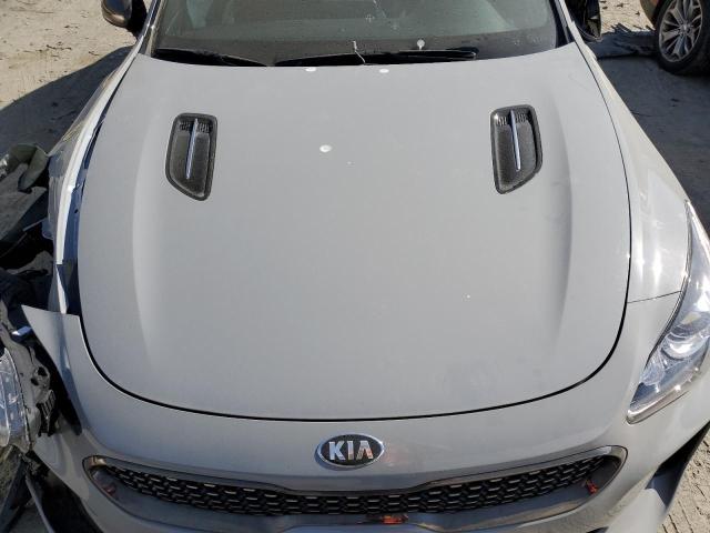 KNAE15LA4M6097109 - 2021 KIA STINGER GRAY photo 11