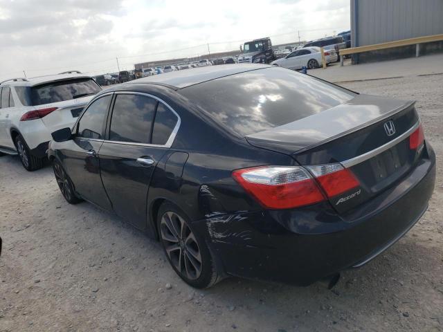 1HGCR2F58DA213541 - 2013 HONDA ACCORD SPORT BLACK photo 2