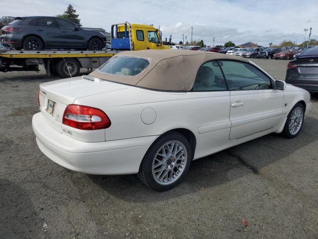 YV1NC63D34J044924 - 2004 VOLVO C70 LPT WHITE photo 3