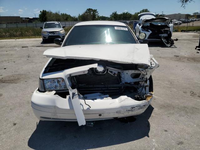 2FAHP71V08X140988 - 2008 FORD CROWN VICT POLICE INTERCEPTOR WHITE photo 5