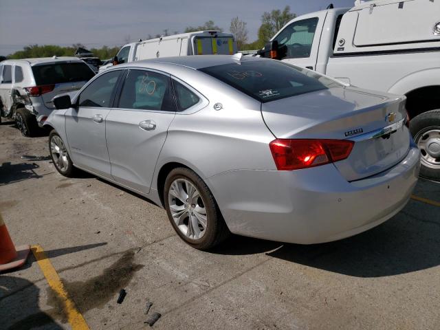 1G1115SL7EU115063 - 2014 CHEVROLET IMPALA LT SILVER photo 2