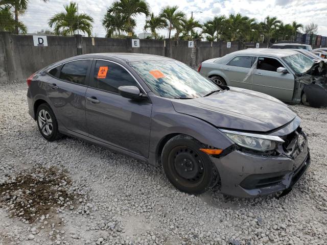 19XFC2F51GE066929 - 2016 HONDA CIVIC LX GRAY photo 4