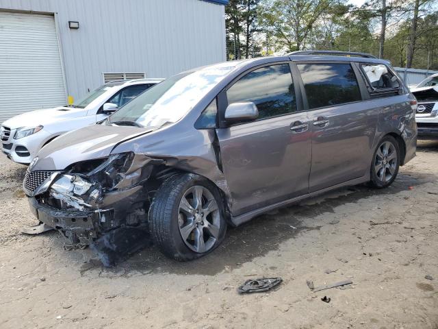 5TDXK3DC1FS656339 - 2015 TOYOTA SIENNA SPORT GRAY photo 1