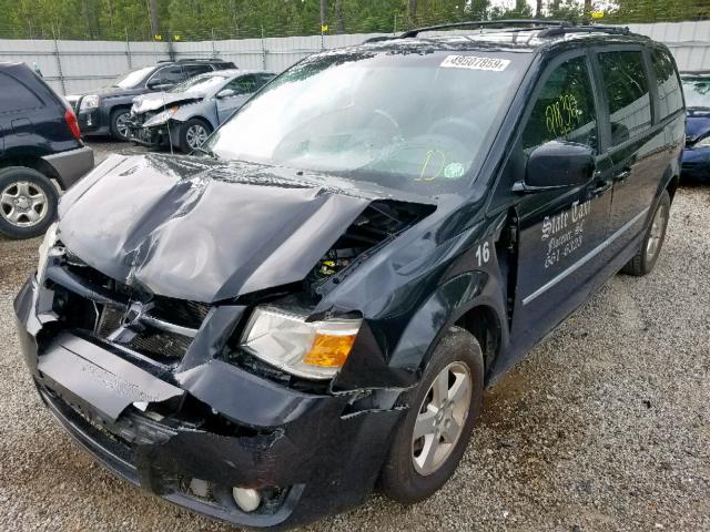 2D4RN5D14AR203220 - 2010 DODGE GRAND CARAVAN SXT  photo 2