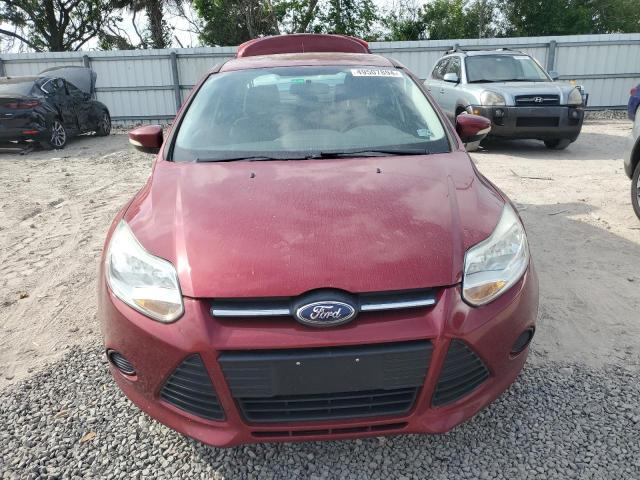 1FADP3F28EL399145 - 2014 FORD FOCUS SE RED photo 5