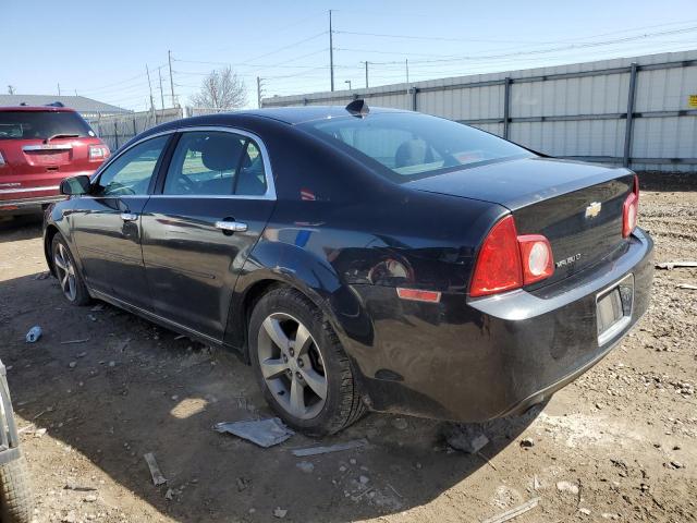 1G1ZC5E01CF215689 - 2012 CHEVROLET MALIBU 1LT BLACK photo 2