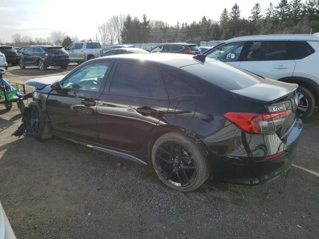 2HGFE2F51RH109586 - 2024 HONDA CIVIC SPORT BLACK photo 2