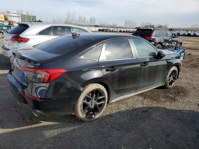 2HGFE2F51RH109586 - 2024 HONDA CIVIC SPORT BLACK photo 3