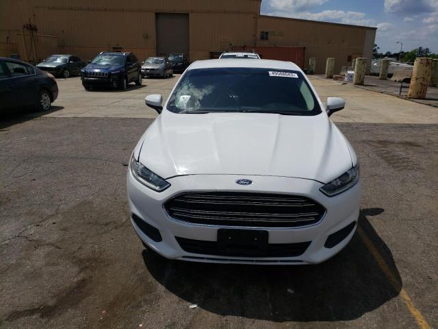 3FA6P0UU6FR163270 - 2015 FORD FUSION S HYBRID WHITE photo 5