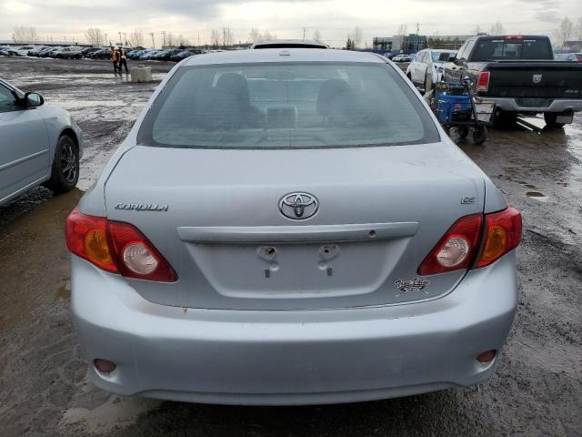 2T1BU4EE4AC354913 - 2010 TOYOTA COROLLA BASE SILVER photo 6