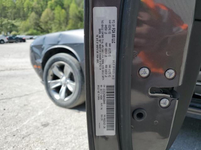 2C3CDZAG6KH638449 - 2019 DODGE CHALLENGER SXT GRAY photo 12