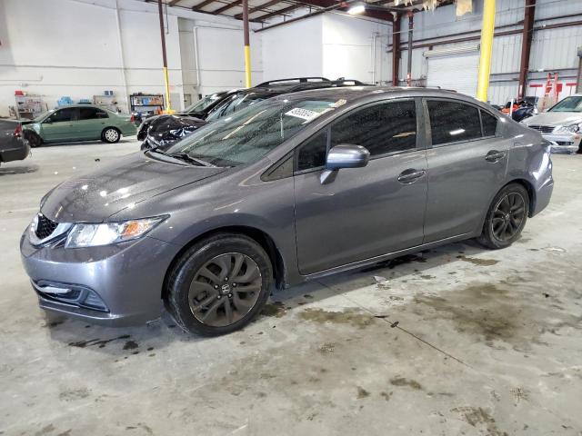 2HGFB2F81EH535727 - 2014 HONDA CIVIC EX GRAY photo 1