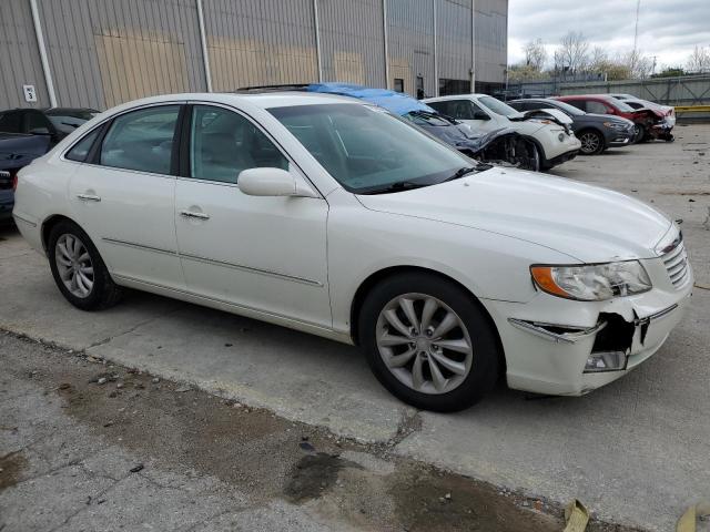 KMHFC46F36A093521 - 2006 HYUNDAI AZERA SE WHITE photo 4