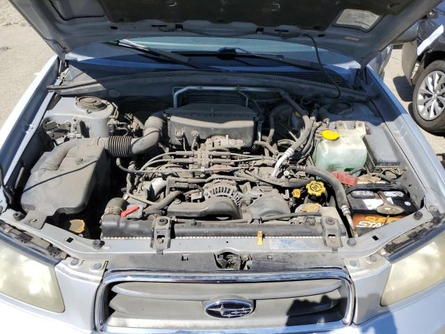 JF1SG65643H758665 - 2003 SUBARU FORESTER 2.5XS ვერცხლისფერი ფოტო 12