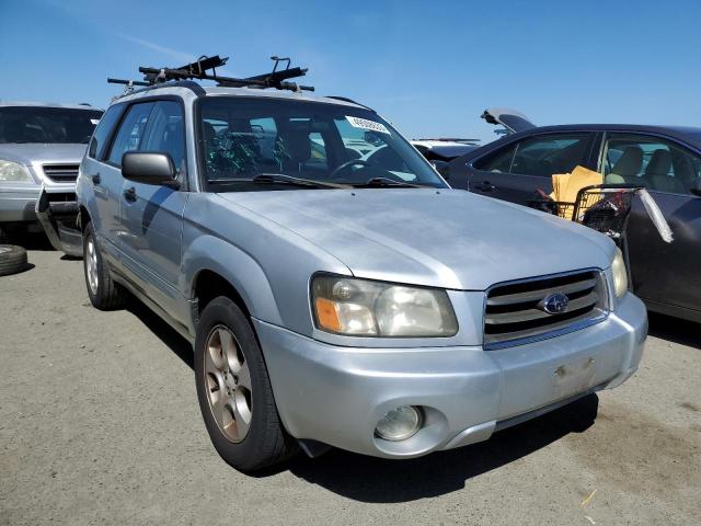 JF1SG65643H758665 - 2003 SUBARU FORESTER 2.5XS SILVER photo 4