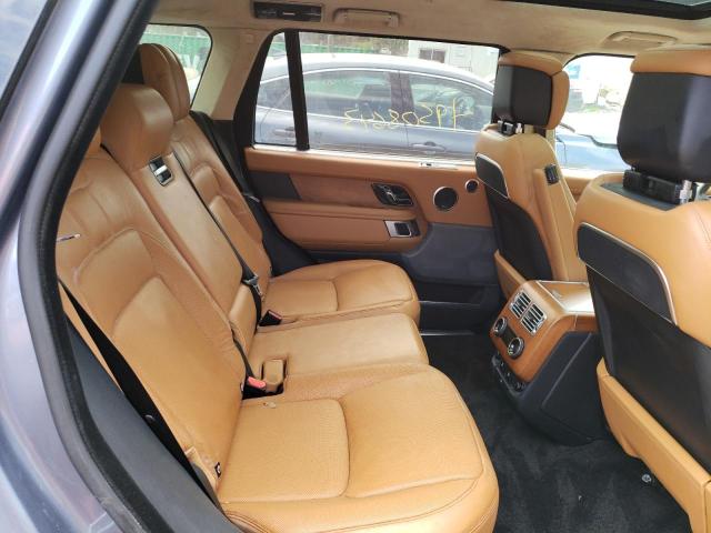 SALGV5SE4MA424957 - 2021 LAND ROVER RANGE ROVE AUTOBIOGRAPHY BLUE photo 11