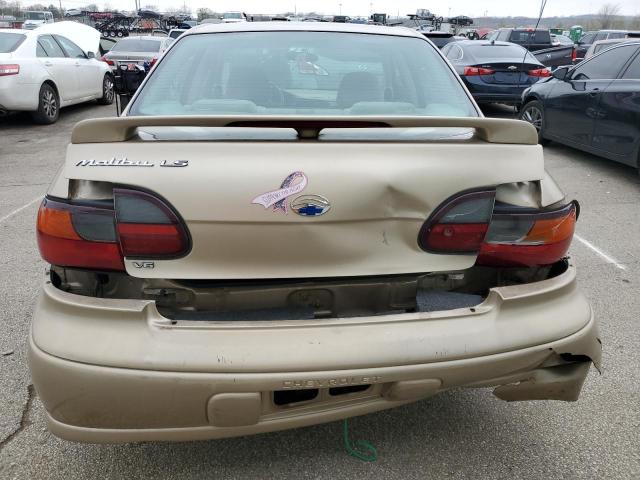 1G1NE52JX2M672680 - 2002 CHEVROLET MALIBU LS 米色 照片 6